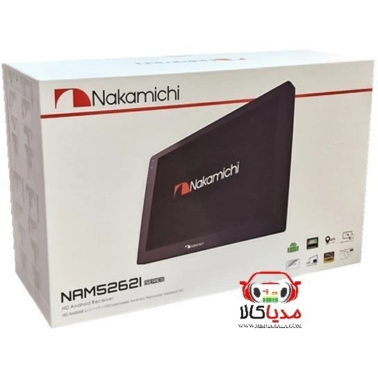 مانیتور خودرو ناکامیچی مدل NAM5262I سایز ۹ اینچ حافظه ۶۴ گیگابایت