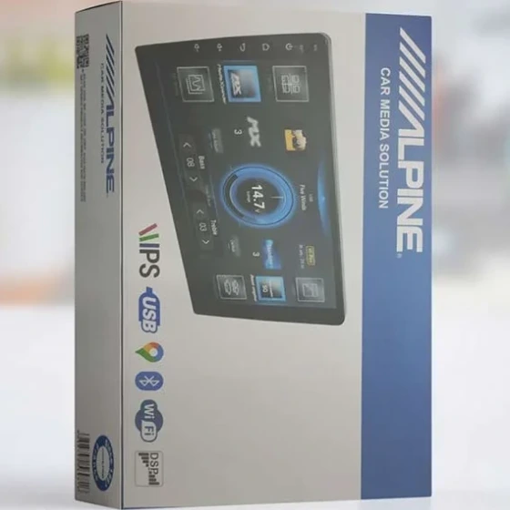مانیتور اندروید خودرو MVM 550 آلپاین مدل S17 پلاس