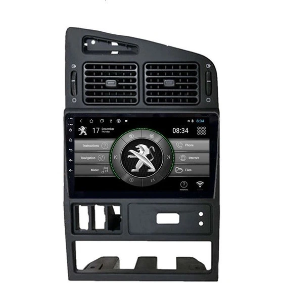 مانیتور اندروید پژو 405 داشبورد قدیم مدل MTK - ب