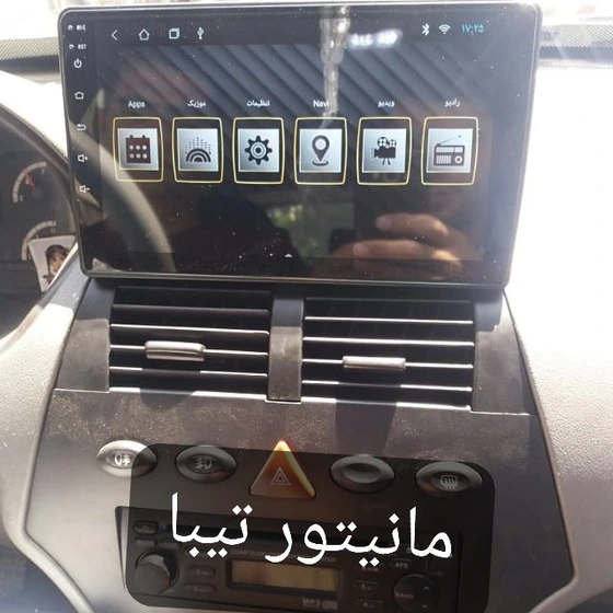 مانیتور تیبا ۱۱ اینچ اندروید مدلt3l برند شیائومی سری M100, M150 به همراه قاب فابریک و سیم کشی فابریک