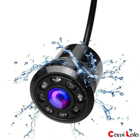 دوربین دنده عقب LED دار مدل 8 ظرفیت ۱۸۵ درجه
