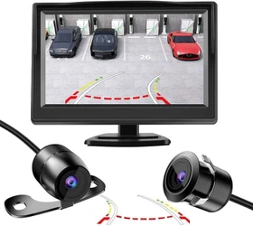دوربین دنده عقب استیل مدل SA-01M متحرک
