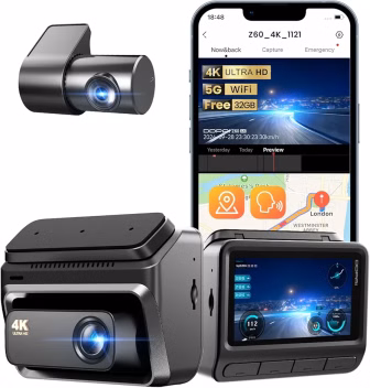 دوربین ثبت وقایع DDPAI Z60 سیمکارتی