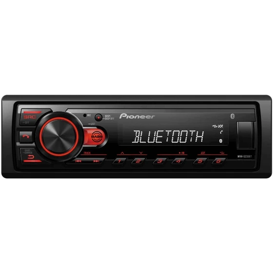 پخش خودرو پایونیر مدل MVH-S235BT با بلوتوث